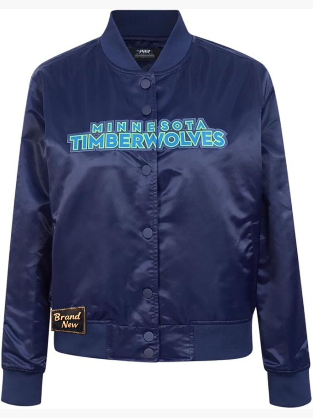 Women's NBA Team Satin Jacket Quilted Chenille
